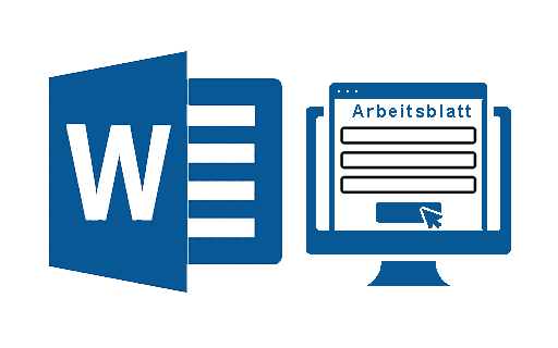 Interaktive Formulare und Arbeitsblätter mit Microsoft Word
